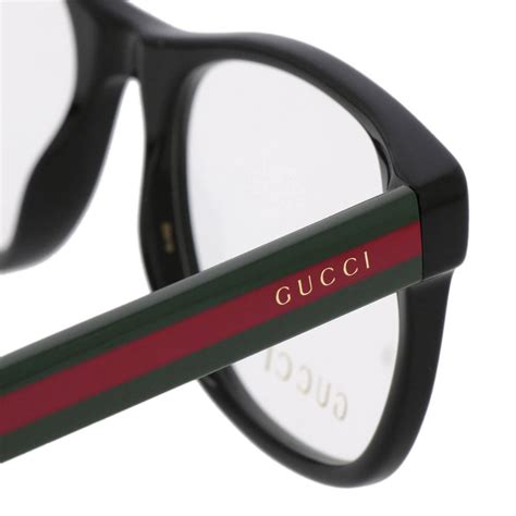 gucci glass for men|gucci clear frame glasses men.